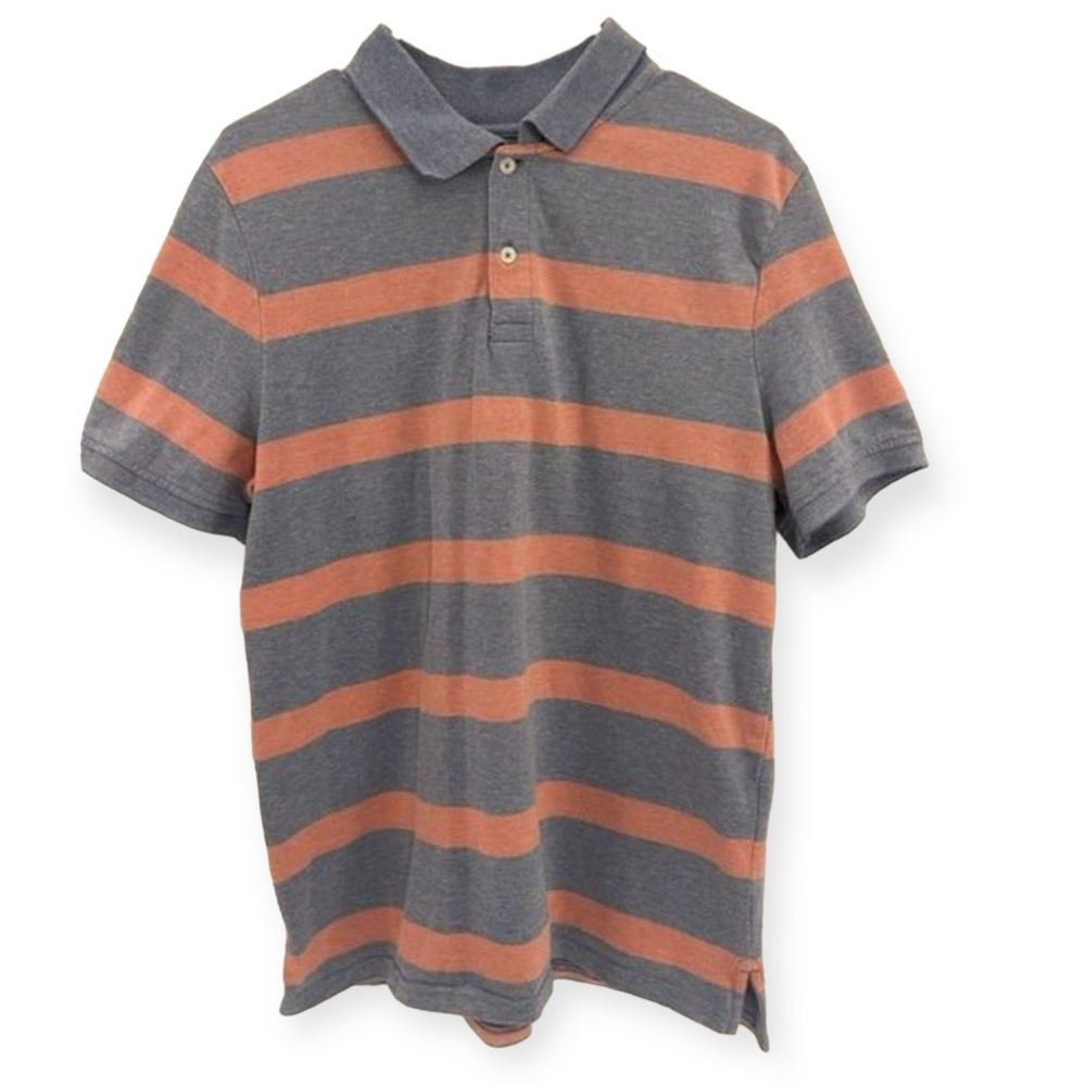 St. John’s‎ Bay Mens Striped Polo Shirt Size M